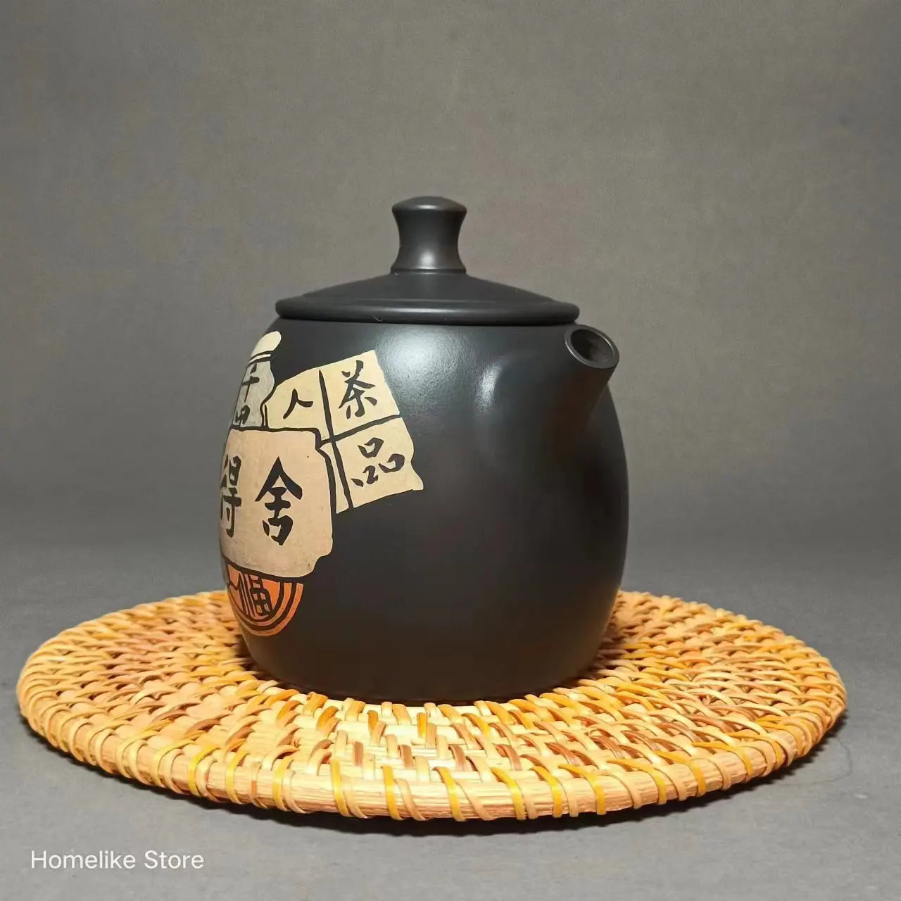 200ml Jianshui Purple Clay Pure Handmade Color filling Tea Pot(Not Yixing Zisha) Kung Fu Tea Set Drinkware Tea Ceremony