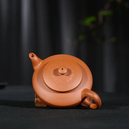 200ml Teaware Pot With A Purple Sand Pot Yixing Original Mine Authentic Famous Full Hand Teapot Slope Teapot Slush Han Bian Pot