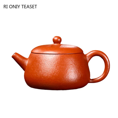 200ml Yixing Famous Purple Clay Teapot Authentic Handmade Tea Pot Raw Ore Beauty Kettle Chinese Zisha Tea Set Customized Gifts