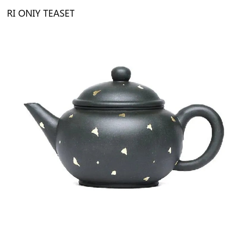 200ml Yixing Famous Purple Clay Teapot Handmade Tea Pot Raw Ore Green Mud Beauty Kettle Chinese Authentic Zisha Tea Set Gifts