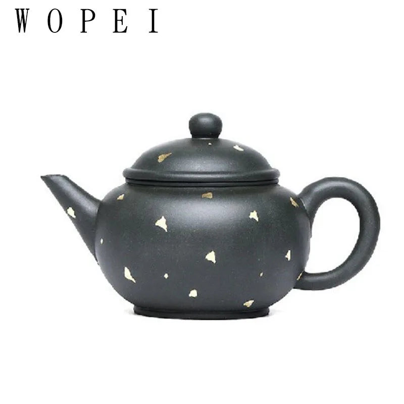 200ml Yixing Famous Purple Clay Teapot Handmade Tea Pot Raw Ore Green Mud Beauty Kettle Chinese Authentic Zisha Tea Set Gifts