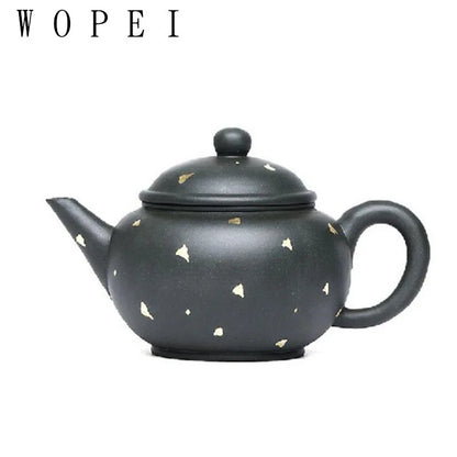 200ml Yixing Famous Purple Clay Teapot Handmade Tea Pot Raw Ore Green Mud Beauty Kettle Chinese Authentic Zisha Tea Set Gifts