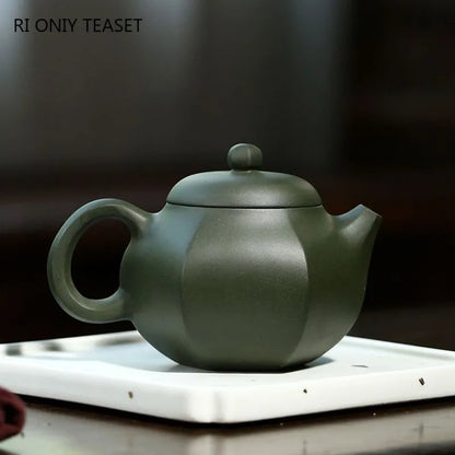 200ml Yixing Purple Clay Teapots Master Creativity Handmade Six Parties Shape Tea Pot Beauty Kettle Chinese Zisha Tea Set Gifts
