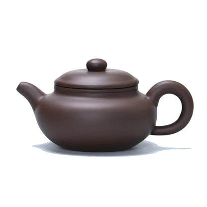 200ml Yixing Purple Sand Xishi Tea Pot Kung Fu Tea Set Ceramic Purple Tea Pot Raw Mineral Small Capacity Purple Sand Pot