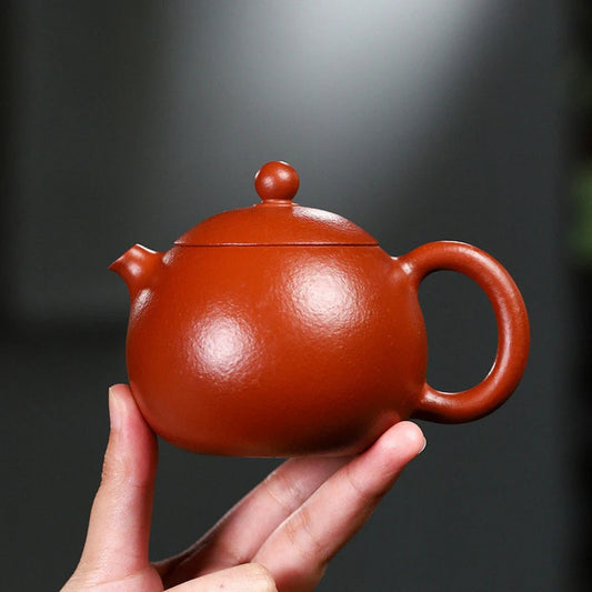 200ml Yixing Raw Ore Purple Clay Teapots Famous Artists Handmade Xishi Tea Pot Beauty Kettle Chinese Zisha Tea Set Teaware