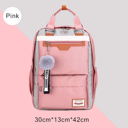 2019 New fashion cute Backpack Girls For Middle School Students Travel Shoulder Backpacks Kids Children Schoolbags Women Bag