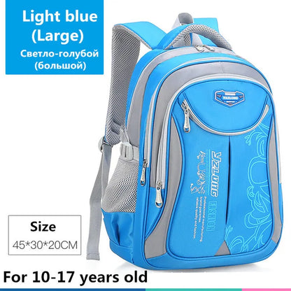 2019 hot new children school bags for teenagers boys girls big capacity school backpack waterproof satchel kids book bag mochila
