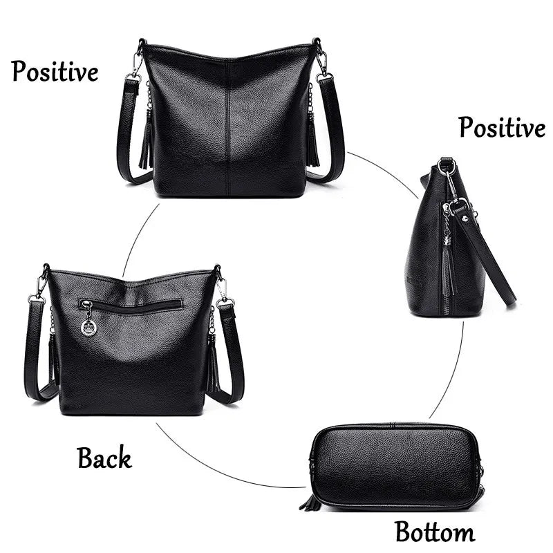 2020 NEW Designer Crossbody Bags For Women Messenger Bags Luxury Brand Small Flap Female Leather Shoulder Bag Multi-Pocket Purse