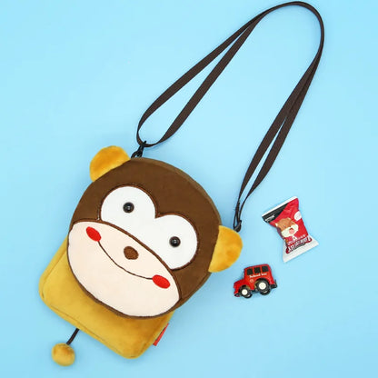 2020 New 3D Animal Children's Shoulder Bag Soft Mini Messenger Bag Kindergarten Kids Small Pouch Cute Mobile Phone Bag Purses