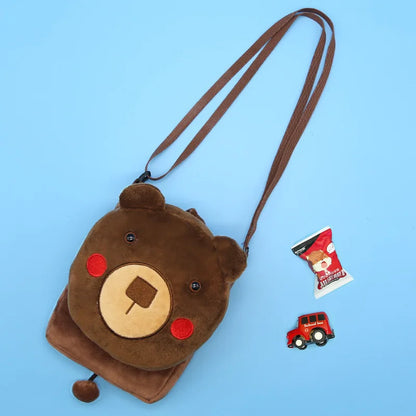2020 New 3D Animal Children's Shoulder Bag Soft Mini Messenger Bag Kindergarten Kids Small Pouch Cute Mobile Phone Bag Purses