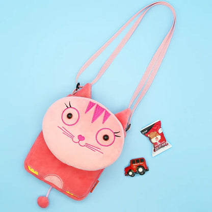 2020 New 3D Animal Children's Shoulder Bag Soft Mini Messenger Bag Kindergarten Kids Small Pouch Cute Mobile Phone Bag Purses