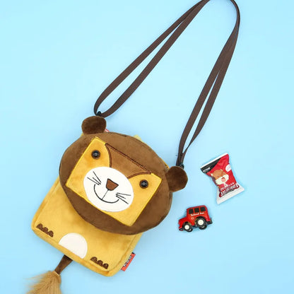 2020 New 3D Animal Children's Shoulder Bag Soft Mini Messenger Bag Kindergarten Kids Small Pouch Cute Mobile Phone Bag Purses
