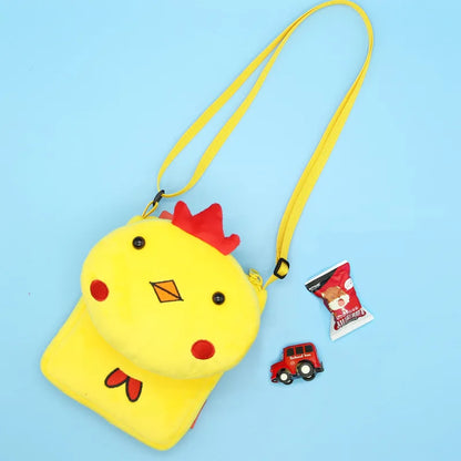 2020 New 3D Animal Children's Shoulder Bag Soft Mini Messenger Bag Kindergarten Kids Small Pouch Cute Mobile Phone Bag Purses