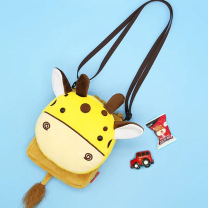 2020 New 3D Animal Children's Shoulder Bag Soft Mini Messenger Bag Kindergarten Kids Small Pouch Cute Mobile Phone Bag Purses