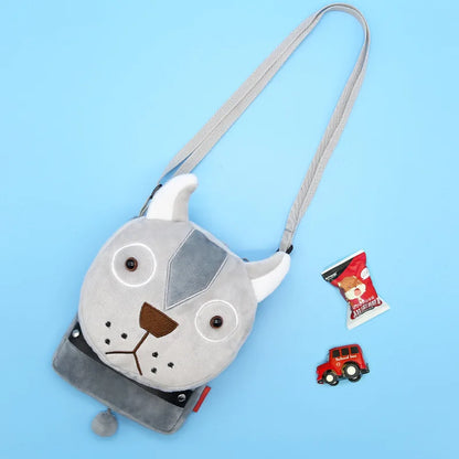 2020 New 3D Animal Children's Shoulder Bag Soft Mini Messenger Bag Kindergarten Kids Small Pouch Cute Mobile Phone Bag Purses
