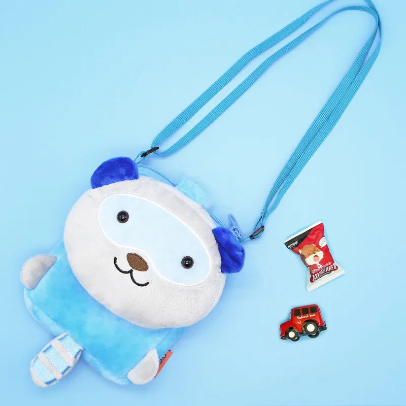 2020 New 3D Animal Children's Shoulder Bag Soft Mini Messenger Bag Kindergarten Kids Small Pouch Cute Mobile Phone Bag Purses