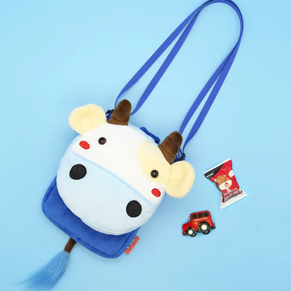 2020 New 3D Animal Children's Shoulder Bag Soft Mini Messenger Bag Kindergarten Kids Small Pouch Cute Mobile Phone Bag Purses