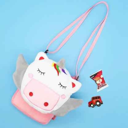2020 New 3D Animal Children's Shoulder Bag Soft Mini Messenger Bag Kindergarten Kids Small Pouch Cute Mobile Phone Bag Purses