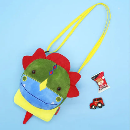 2020 New 3D Animal Children's Shoulder Bag Soft Mini Messenger Bag Kindergarten Kids Small Pouch Cute Mobile Phone Bag Purses