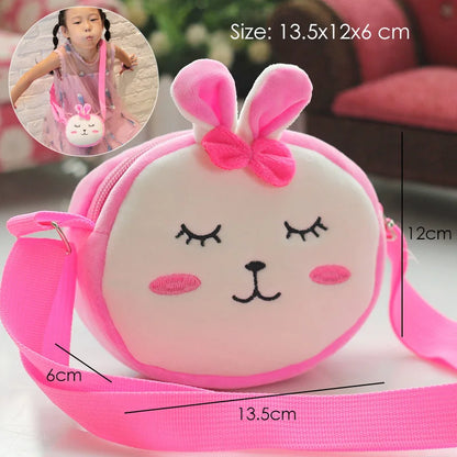 2020 New 3D Unicorn School Bags For Girls Cartoon Cute Soft Plush Backpacks Kids Children Schoolbag Best Gift Toy Doll Bags