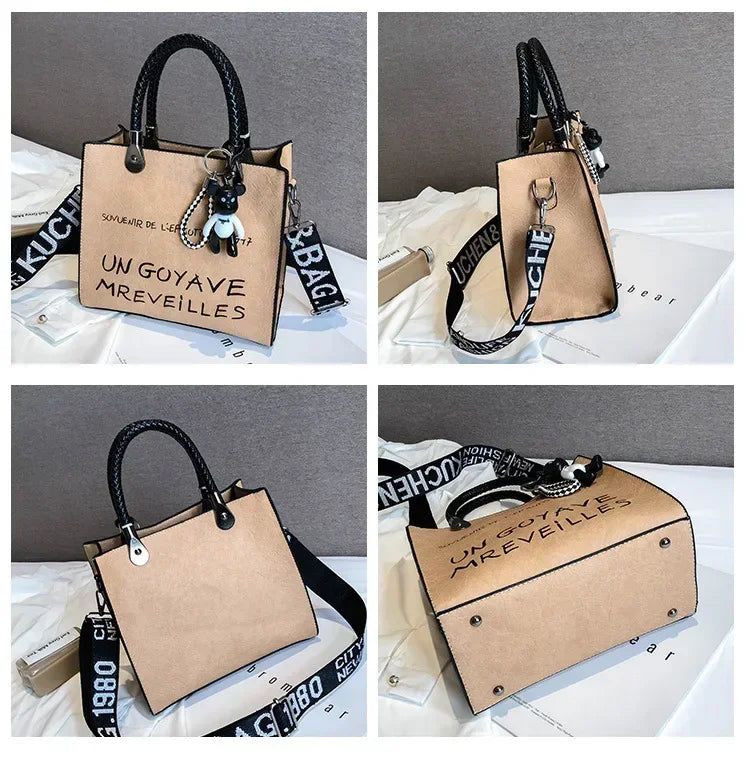 2020 Summer New Fashion Luxury Designer Brand Handbag Women Large Capacity Shoulder Bags Casual Tote Simple Top-handle HandBags