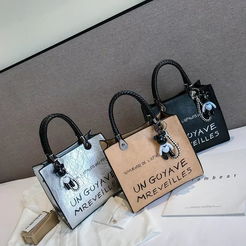 2020 Summer New Fashion Luxury Designer Brand Handbag Women Large Capacity Shoulder Bags Casual Tote Simple Top-handle HandBags