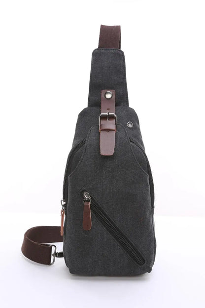 2021 High Capacity Men Mobile Phone Mens Sling Chest Bag Shoulder Crossbody Bag