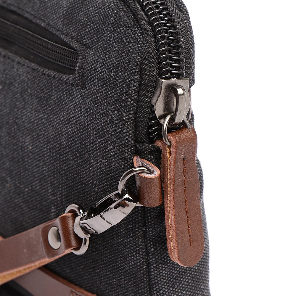 2021 Man Canvas Bag Top Quality Men's Wallet Coin Purse Multi-function Male Handbag Mobile Phone Bag Large Capacity Clutches