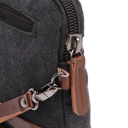 2021 Man Canvas Bag Top Quality Men's Wallet Coin Purse Multi-function Male Handbag Mobile Phone Bag Large Capacity Clutches