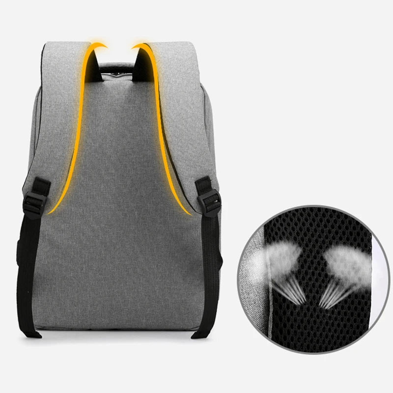 2021 Men's Backpack Multifunctional Waterproof Bags For Male Business Laptop Backpack USB Charging Bagpack Nylon Casual Rucksack