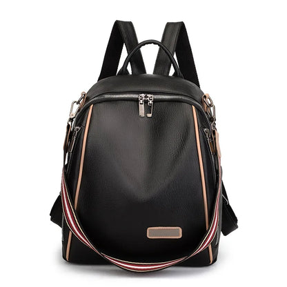 2021 Multifunction Women Backpack High Quality Leisure Rucksack Vintage Leather Mochilas Shoulder Bags Backpacks Fashion Daypack