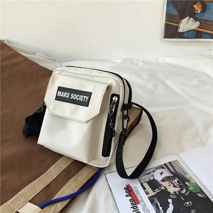 2021 New Casual Daily Carry Shoulder Bags Nylon Flap Women Crossbody Messenger Phone Pack Ladies Totes Bolsa Feminina Small