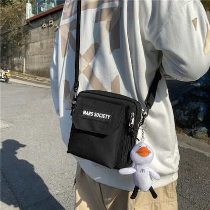 2021 New Casual Daily Carry Shoulder Bags Nylon Flap Women Crossbody Messenger Phone Pack Ladies Totes Bolsa Feminina Small