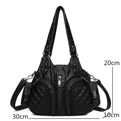 2021 New Luxury Soft Leather Handbag Designer Women Shoulder Bag High Quality Female Crossbody bag Fashion Brand Ladies Tote Bag