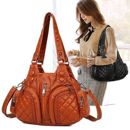 2021 New Luxury Soft Leather Handbag Designer Women Shoulder Bag High Quality Female Crossbody bag Fashion Brand Ladies Tote Bag