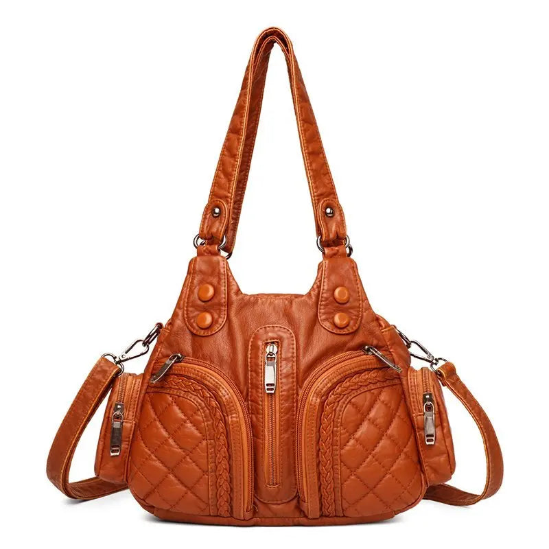 2021 New Luxury Soft Leather Handbag Designer Women Shoulder Bag High Quality Female Crossbody bag Fashion Brand Ladies Tote Bag