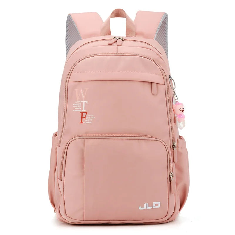 2021 New School Backpack Women Backpack Children Schoolbag for Teenager Girls Travel Bagpack Mochila Feminina Sac A Dos (pink)