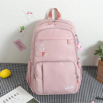 2021 New School Backpack Women Backpack Children Schoolbag for Teenager Girls Travel Bagpack Mochila Feminina Sac A Dos (pink)