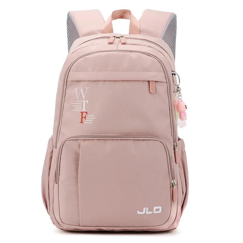 2021 New School Backpack Women Backpack Children Schoolbag for Teenager Girls Travel Bagpack Mochila Feminina Sac A Dos (pink)