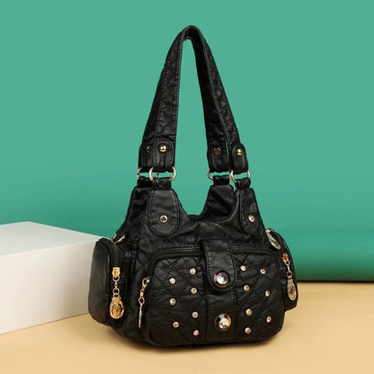 2021 New Soft Leather Crossbody Bag for Women Luxury Handbags Women Bags Designer Female Shoulder Bag Top-handle Bags Sac A Main