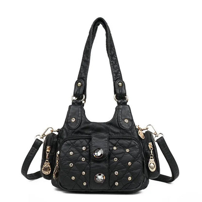 2021 New Soft Leather Crossbody Bag for Women Luxury Handbags Women Bags Designer Female Shoulder Bag Top-handle Bags Sac A Main