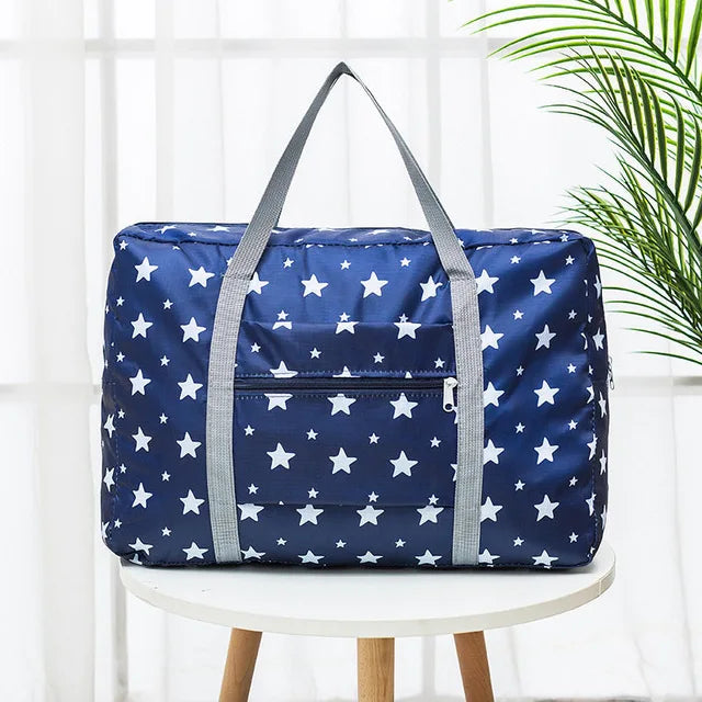2021 Nylon Foldable Travel Bags Unisex Large Capacity Bag Luggage Women WaterProof Handbags Men Travel Bags Clothing Organizer