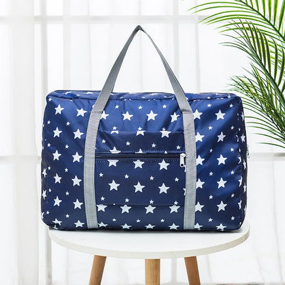 2021 Nylon Foldable Travel Bags Unisex Large Capacity Bag Luggage Women WaterProof Handbags Men Travel Bags Clothing Organizer