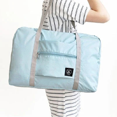 2021 Nylon Foldable Travel Bags Unisex Large Capacity Bag Luggage Women WaterProof Handbags Men Travel Bags Clothing Organizer