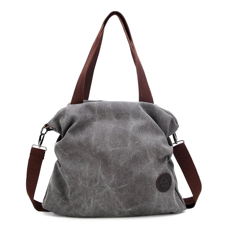 2021 White Canvas Beach Bag Women Shopping Shoulder Bag Casual Travel Tote Girls Female School Bags for Teenage Girls Sac A Main