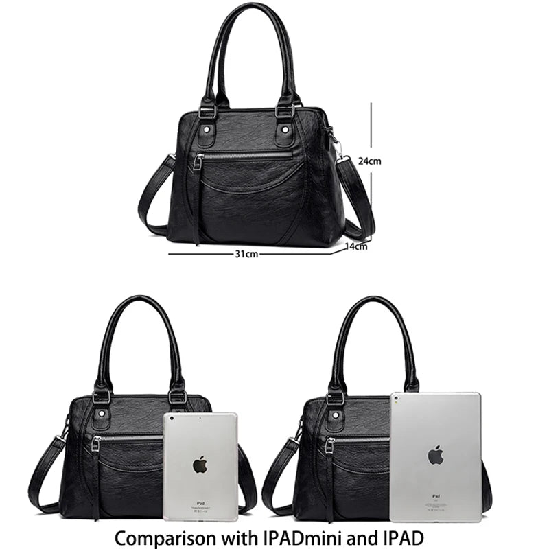 2021 Winter Style Tote Bags Soft Leather Luxury Purses and Handbags Women Bags Designer Women Shoulder Crossbody Bags for Women
