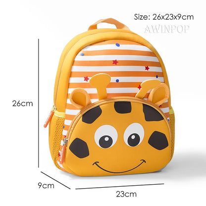 2022 3D Animals Kids Backpacks Elephant Unicorn Dinosaur School Bags Girls Kindergarten Toddler Boy Schoolbag Mochilas Escolares