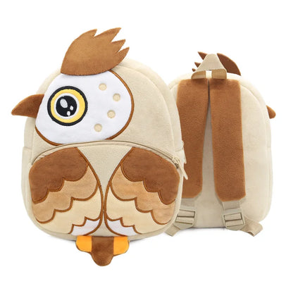 2022 3D Cartoon Owl School Bags for Girls Soft Children Bag Kindergarten Toddler Kids School Backpack Rabbit Boys Cute Mochilas