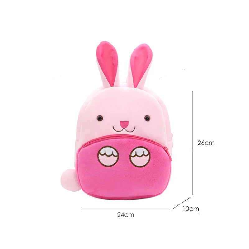 2022 3D Cartoon Owl School Bags for Girls Soft Children Bag Kindergarten Toddler Kids School Backpack Rabbit Boys Cute Mochilas