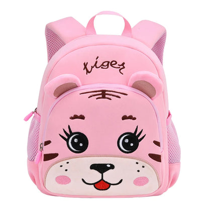 2022 3D Tiger Kindergarten Kids School Bags for Girls Children Toddler Backpack Cartoon Bag Boys Mochila Infantil High Quality